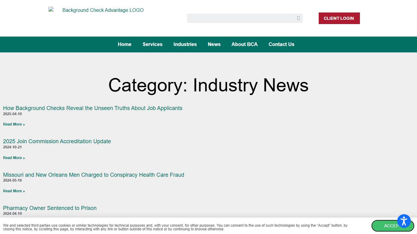 Industry News Archives BackGround Check Advantage